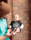 "Well Loved" Anatomical Heart Baby Outfit