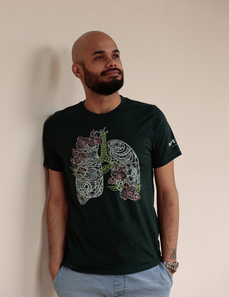 Floral Lungs Unisex T.Shirt