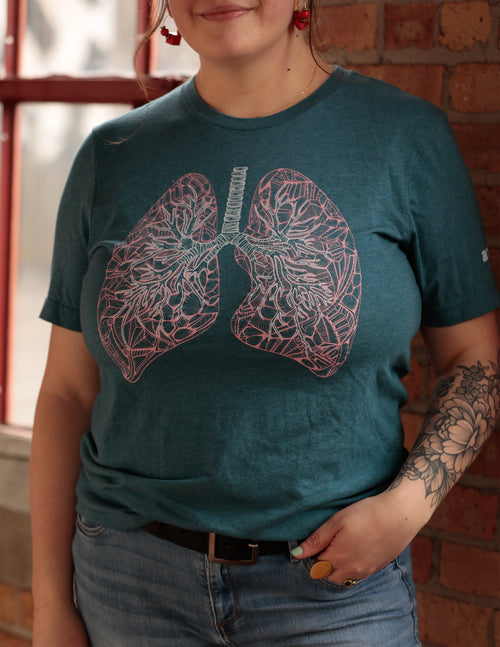 Anatomical Lungs Unisex T. Shirt
