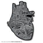 Heart of Milwaukee 2.0 Sticker
