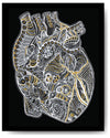 Metallic Heart - 8x10