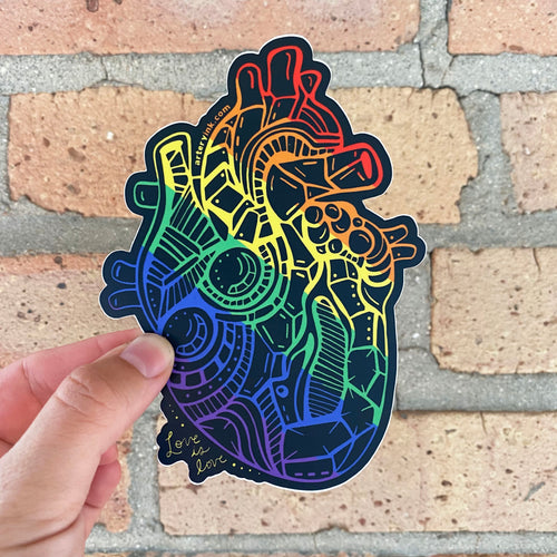 "Love is Love" Pride Vinyl Sticker