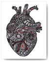 Red Heart - 8x10 or 11x14