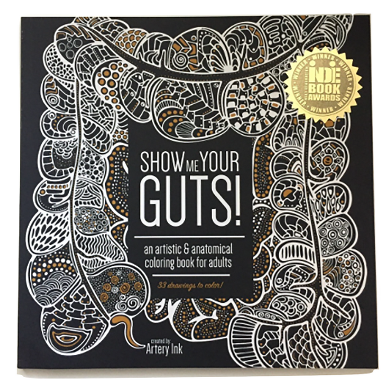 Show Me Your Guts! An Artistic & Anatomical Coloring Book for Adults