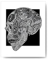 Side Skull - 8x10