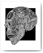 Side Skull - 8x10
