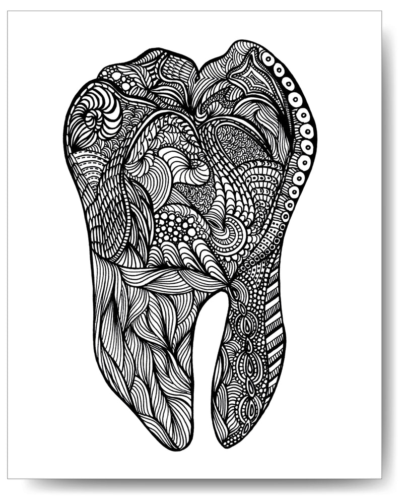 Single Tooth - 8x10