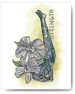 Yoga Series - Shoulder Stand - 8x10 or 11x14