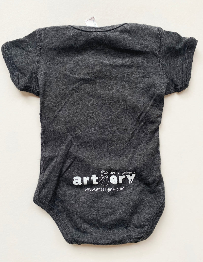 "Well Loved" Anatomical Heart Baby Outfit