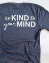 "Be Kind To Your Mind" Anatomical Brain Unisex T.Shirt