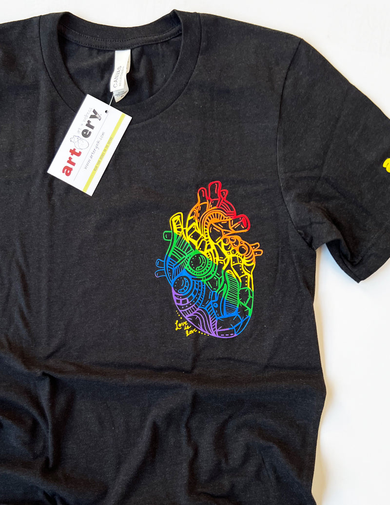 "Love is Love" Pride Heart Unisex T.Shirt