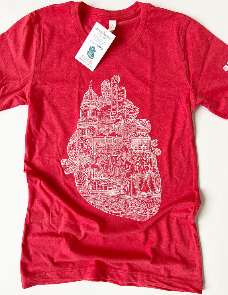 Heart of Madison Unisex T.Shirt