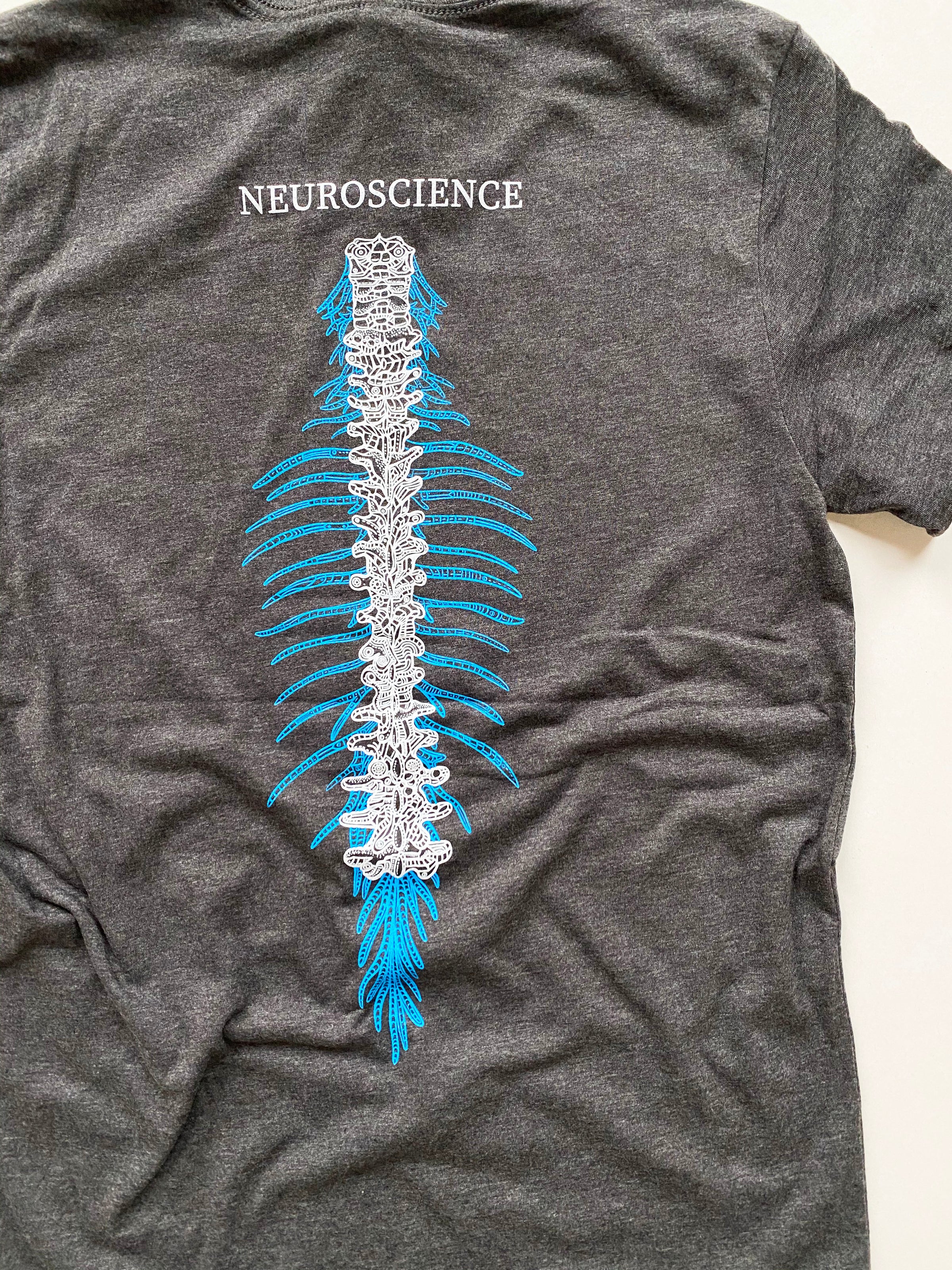 Neuroscience Brain & Spine Unisex T.Shirt – arteryink