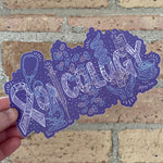 "ONCOLOGY" Vinyl Sticker