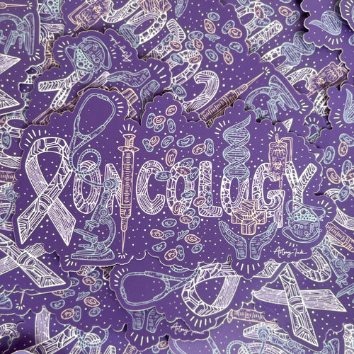 "ONCOLOGY" Vinyl Sticker