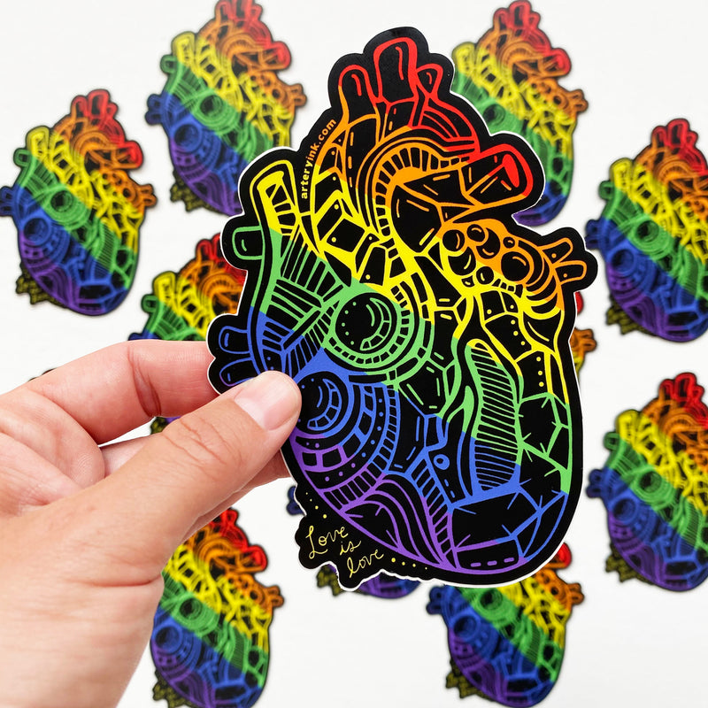 "Love is Love" Pride Vinyl Sticker