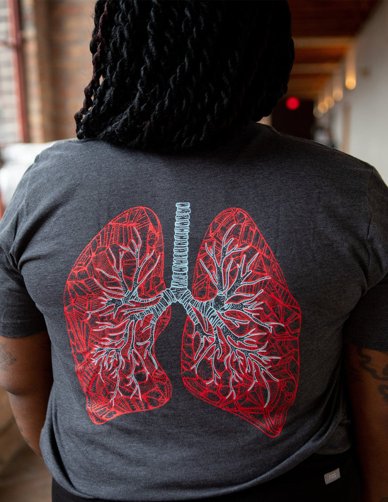 Red Heart & Lungs Unisex T.Shirt