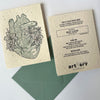 Seed Paper Floral Heart Greeting Card - Any Occasion (Limited Edition)
